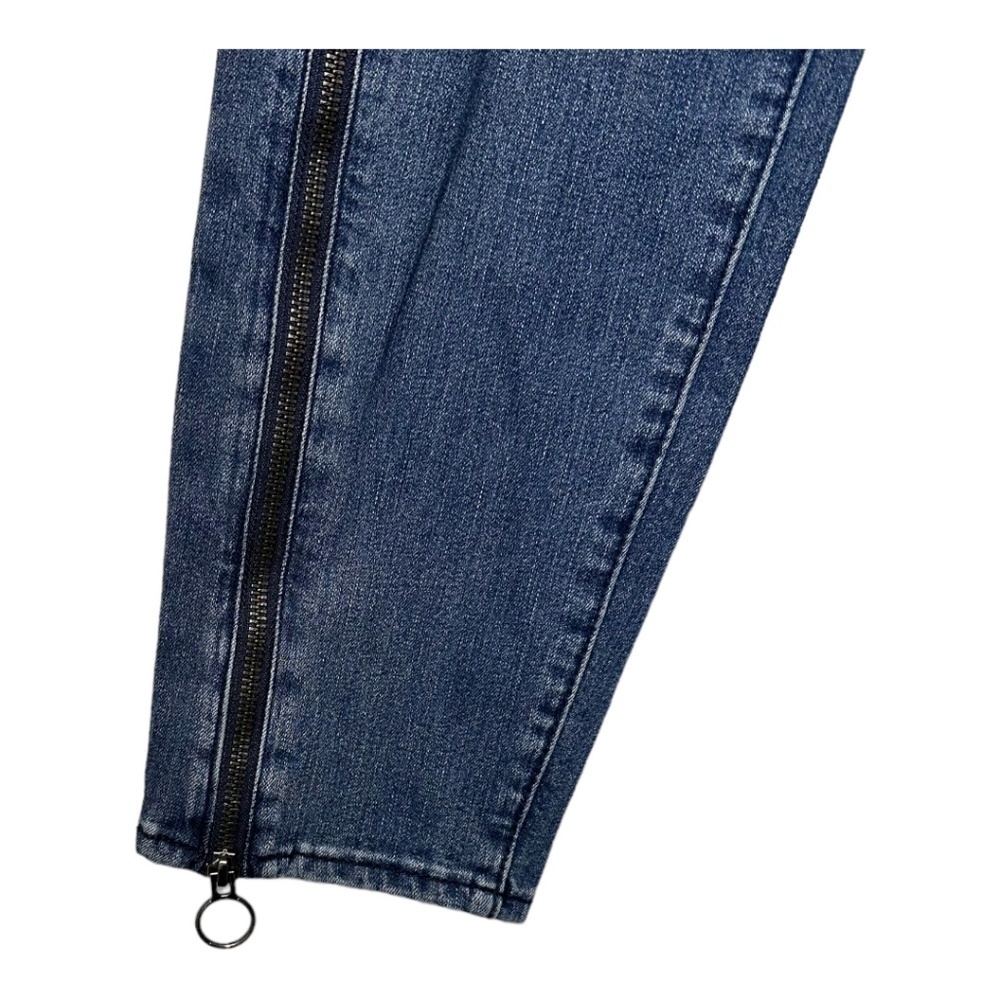 William Rast Women's Medium Wash Side Zip Ankle Skinny Jeans Size 32 - Picture 7 of 13
